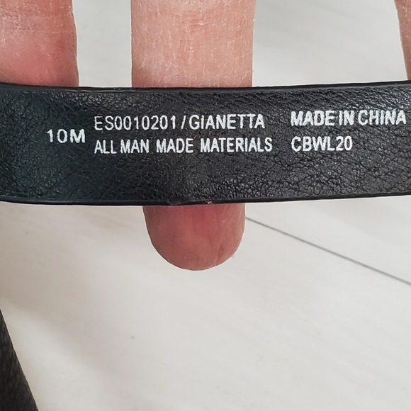 Eurosoft by Sofft Giannetta Black Crisscross Strappy Wedge Sandals Size 10M - Picture 8 of 16